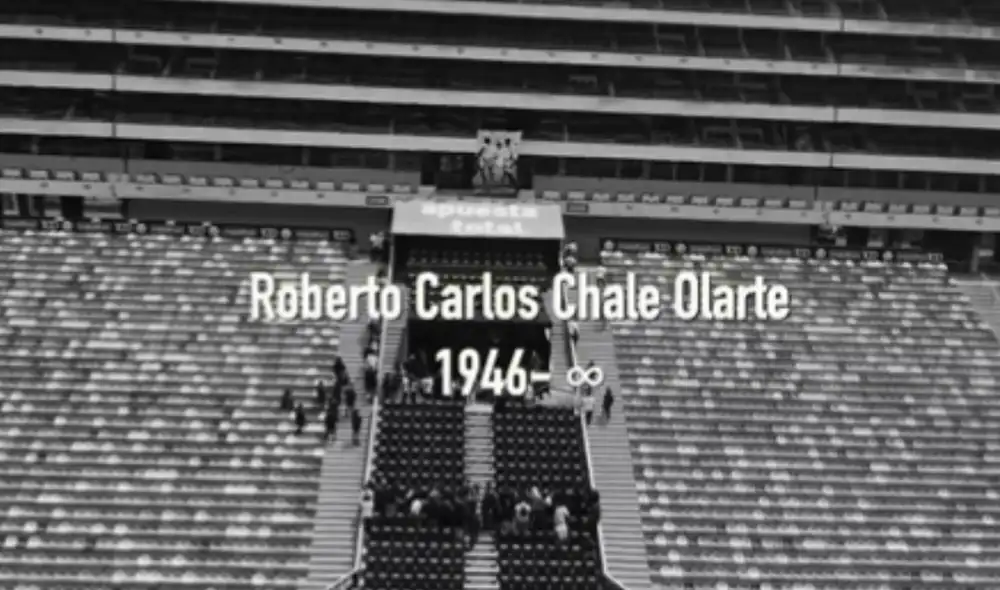 Roberto Chale fue despedido en el estadio Monumental. Foto: Universitario