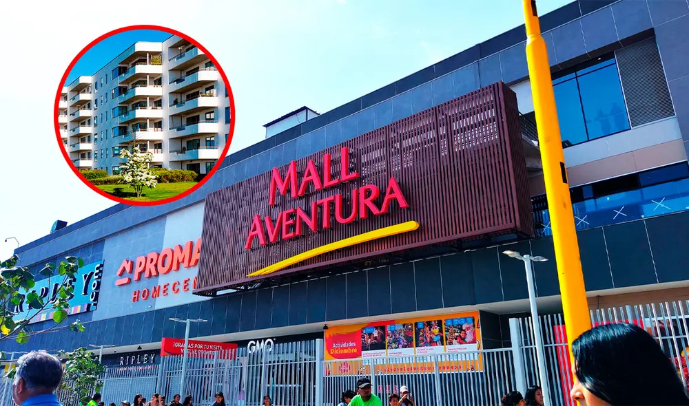 El Mall Aventura SJL ha revalorizado los terrenos y propiedades cercanas al centro comercial. Foto: composición LR/Descubre Lima