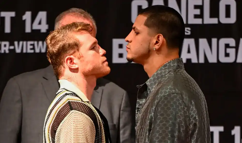'Canelo' Álvarez protagonizarán una emocionante pelea ante Edgar Berlanga. Foto: AFP 'Canelo' Álvarez protagonizarán una emocionante pelea ante Edgar Berlanga. Foto: AFP