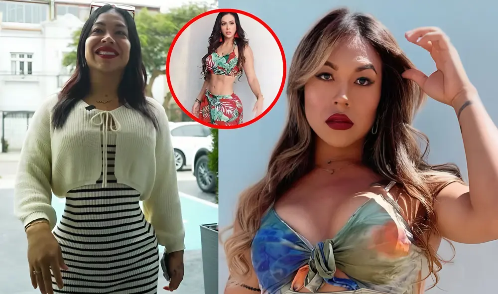 Dayanita estrena figura de infarto. Foto: composición LR Dayanita estrena figura de infarto. Foto: composición LR