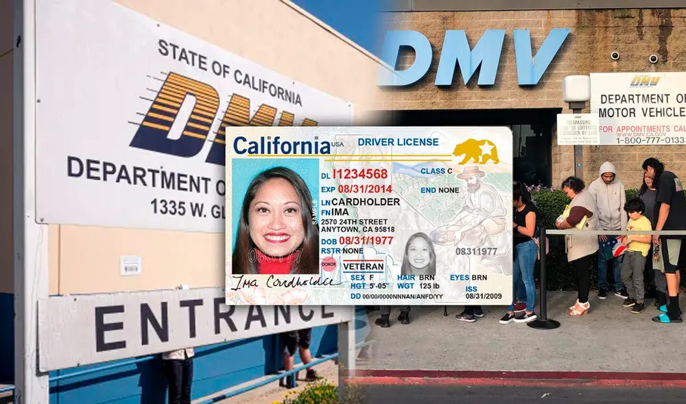 El estado de California tiene una ley que permite a los inmigrantes facilitar la obtención de la licencia de conducir. Foto: composición LR/LA Times/Freepik