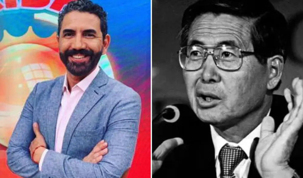 Fernando Díaz, conductor de Arriba mi gente'. Foto: composición LR/ATV/difusión