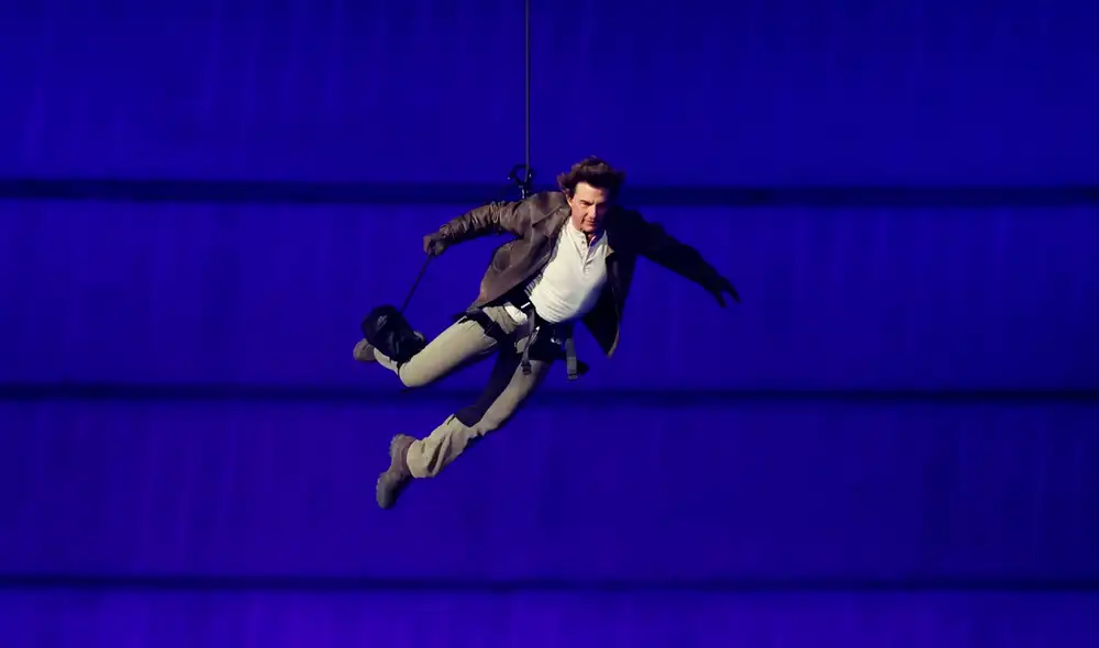 Tom Cruise esta en plena grabación de una nueva entrega de 'Misión imposible'. Foto: Hola.