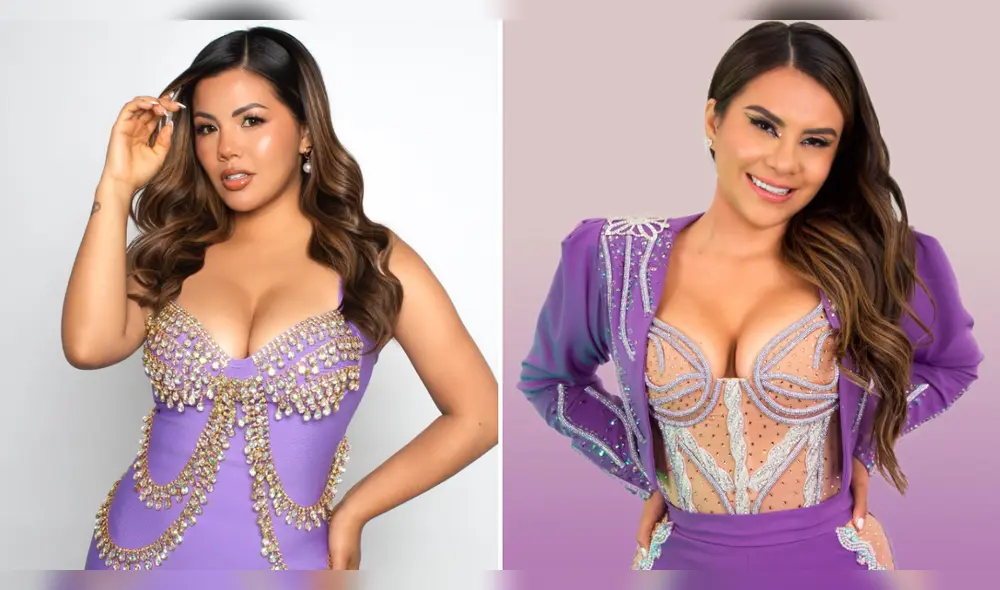 Estrella Torres no descarta volver a cantar con Thamara Gómez, ambas son ex integrantes de Corazón Serrano. Foto: Composición LR / Instagram