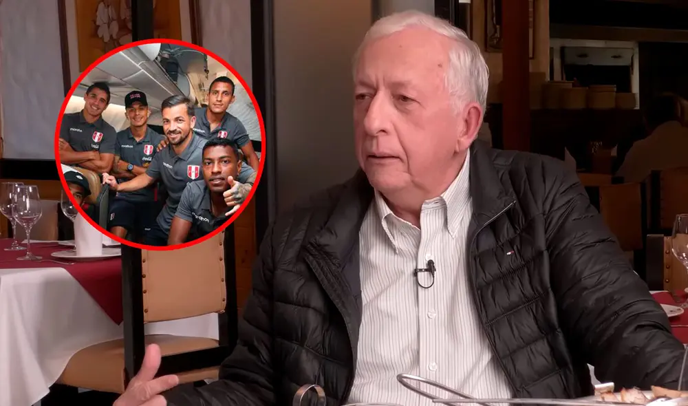 Antonio García Pye era gerente de selecciones de la FPF en el proceso a Qatar 2022. Foto: composición LR/captura de YouTube/'No seas fulero'/FPF