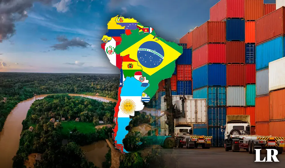 Relaciones comerciales de Brasil con sus países vecinos se han fortalecido en las últimas décadas. Foto: composición LR/difusión Relaciones comerciales de Brasil con sus países vecinos se han fortalecido en las últimas décadas. Foto: composición LR/difusión