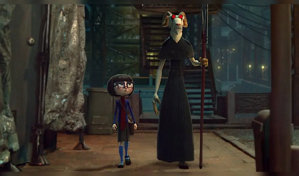 Película "Dalia y el Libro Rojo". Presenta la unión de dos mundos: la realidad y la ficción con personajes entrañables. Foto: difusión