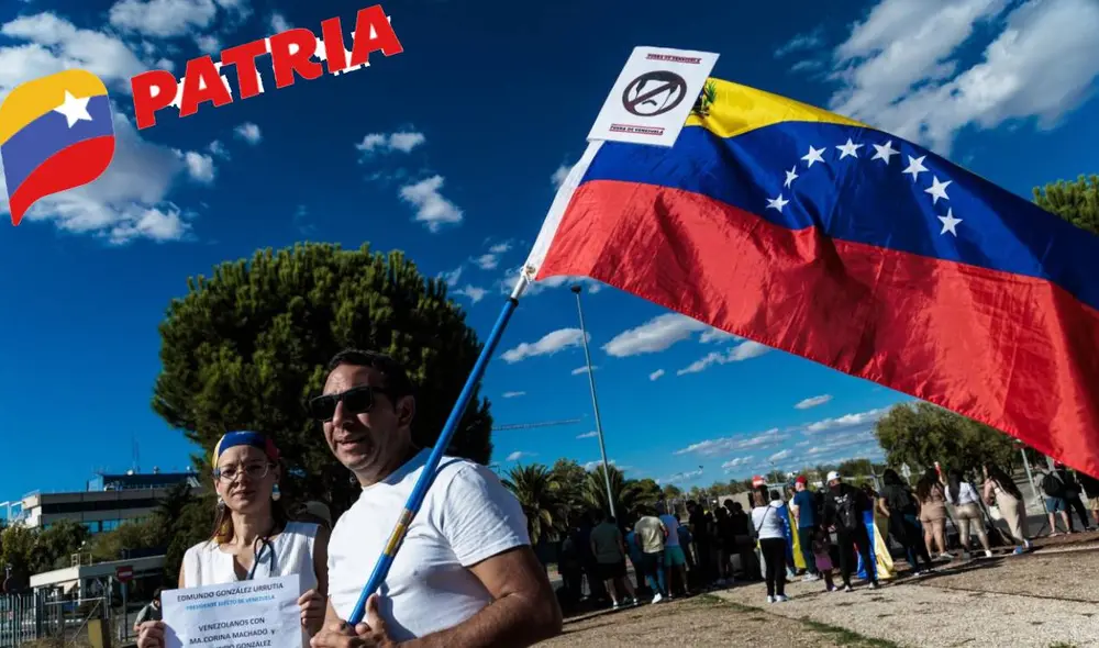 La mayoría de bonos de la patria se entregan por la plataforma del mismo nombre. Foto: composiciónLR/AFP/Patria La mayoría de bonos de la patria se entregan por la plataforma del mismo nombre. Foto: composiciónLR/AFP/Patria