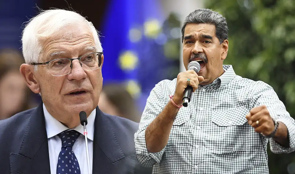 El gobierno venezolano respondió a las acusaciones, calificando a Borrell de “vocero del mal” y calificando las críticas como parte de una estrategia para desestabilizar el país. Foto: composición LR/AFP El gobierno venezolano respondió a las acusaciones, calificando a Borrell de “vocero del mal” y calificando las críticas como parte de una estrategia para desestabilizar el país. Foto: composición LR/AFP