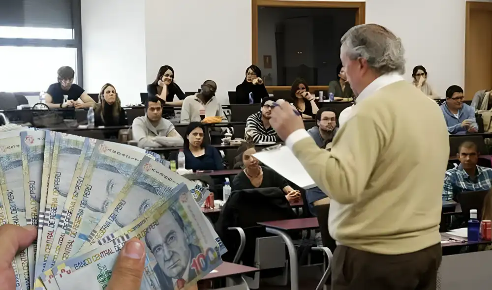 El Ministerio de Educación (Minedu) anuncia pago de S/400 para docentes de universidades públicas. Foto: composición LR El Ministerio de Educación (Minedu) anuncia pago de S/400 para docentes de universidades públicas. Foto: composición LR