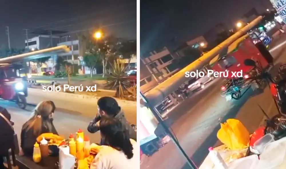 Lo que parecía ser un día normal en las calles de Lima se convirtió en un evento viral gracias a la astucia de un mototaxista que encontró una forma bastante particular de transportar su carga. Foto: composición LR/TikTok