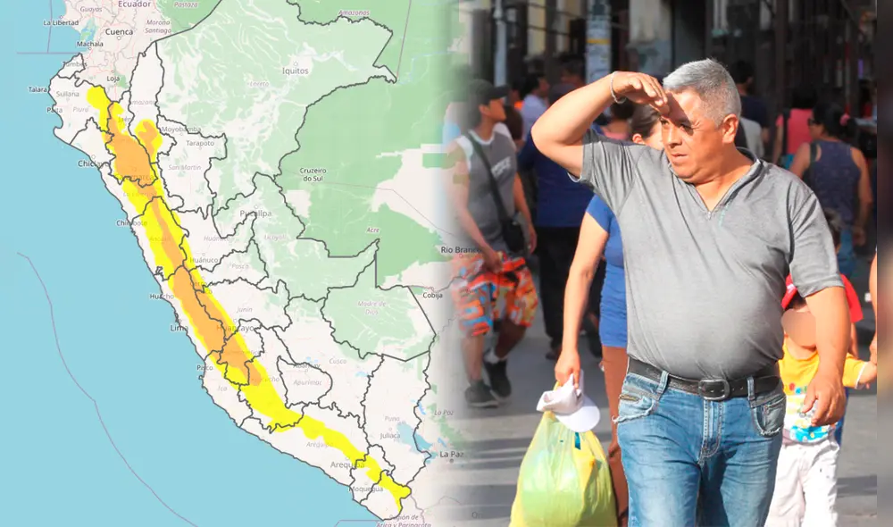 Senamhi advierte incremento de temperatura en 18 regiones del país. Foto: composición LR/ difusión. Senamhi advierte incremento de temperatura en 18 regiones del país. Foto: composición LR/ difusión.