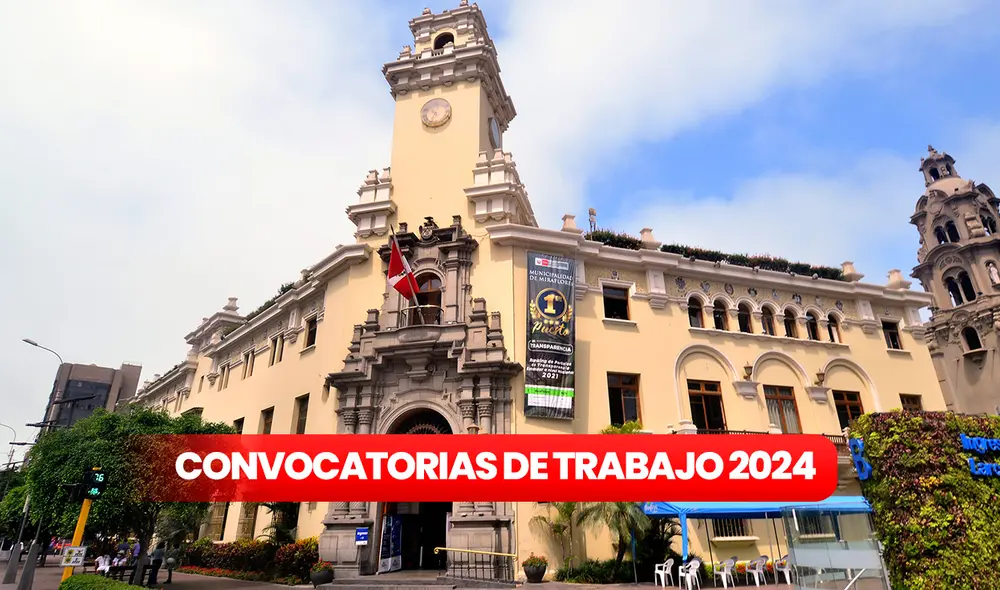 ¡Trabaja en Miraflores! Municipio ofrece nuevos puestos laborales. Foto: Composición LR/Miraflores. ¡Trabaja en Miraflores! Municipio ofrece nuevos puestos laborales. Foto: Composición LR/Miraflores.