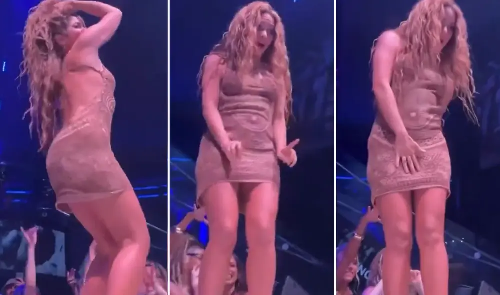 Shakira se encontraba grabando el videoclip de su próxima canción. Foto: composición LR/difusión/x