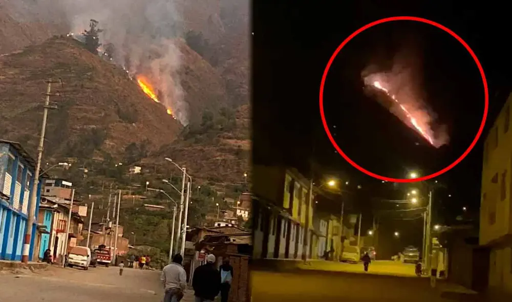 Ciudadanos informan que no es la primera vez que se registra un incendio forestal en Huaral. Foto: composición LR/difusión