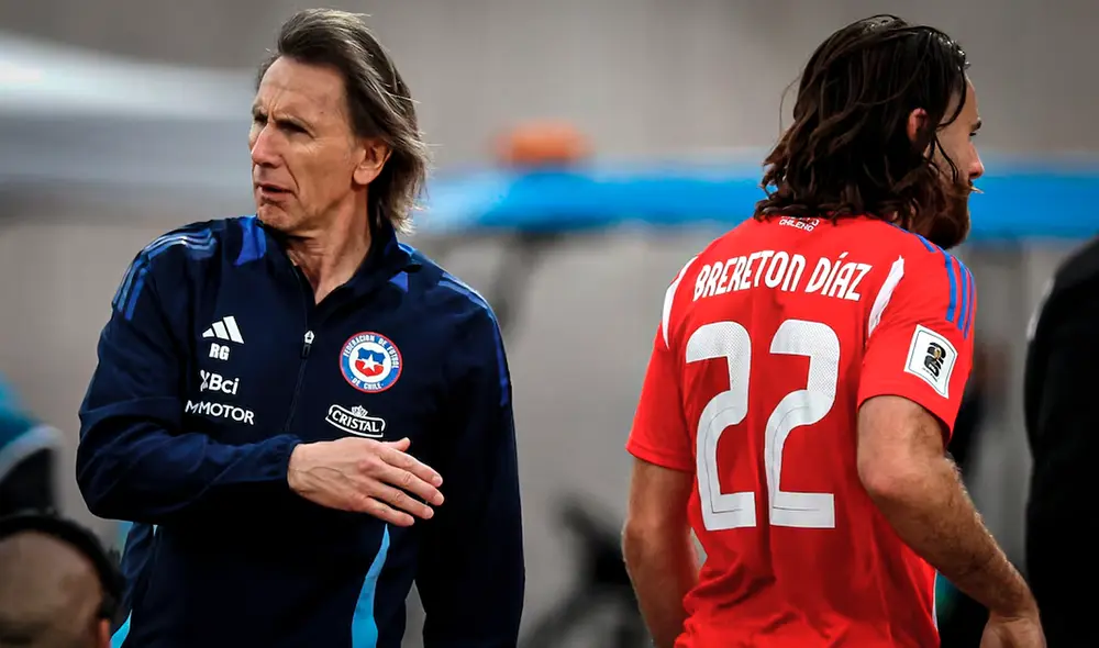 Ricardo Gareca todavía no gana un partido oficial con la selección chilena. Foto: Photosport