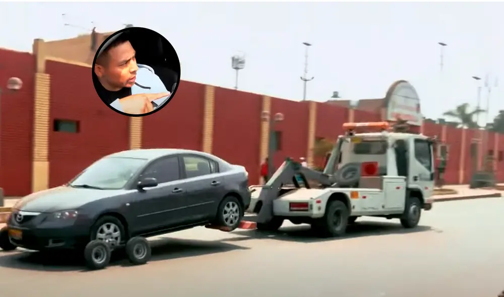 Policías intentaron justificar su falta. Foto: captura Panamericana TV Policías intentaron justificar su falta. Foto: captura Panamericana TV