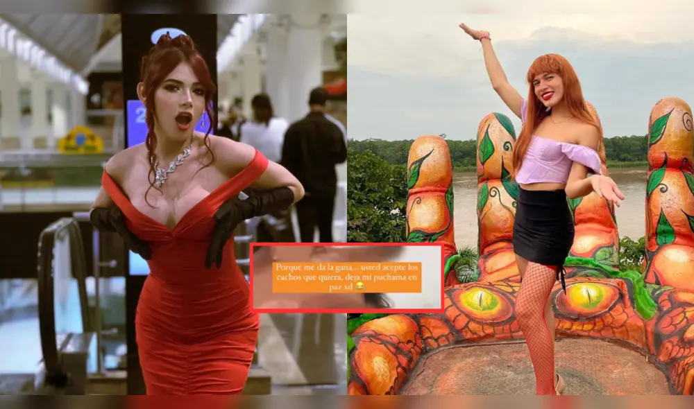 La Uchulú le contesta a los que critican su cirugía de reasignación de sexo. Foto: Composición LR / Instagram La Uchulú le contesta a los que critican su cirugía de reasignación de sexo. Foto: Composición LR / Instagram