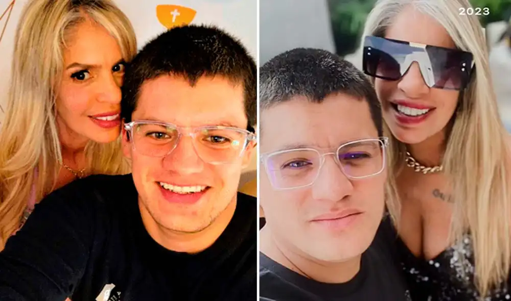 Mamá de Alejandra Baigorria ha mostrado todo su amor, en reiteradas oportunidades, por su hijo Sergio. Foto: Composición LR/Captura/Instagram