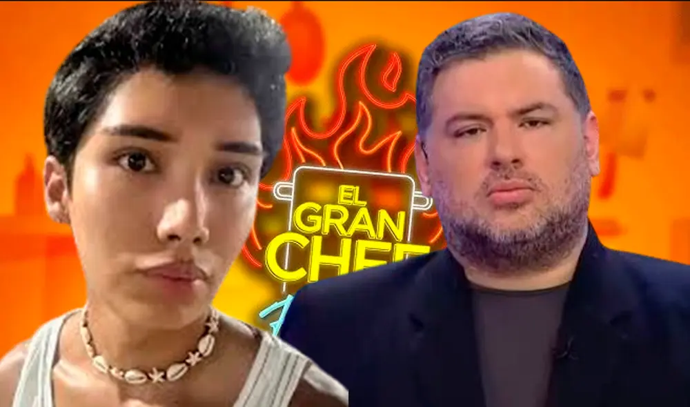 Javier Masías es considerado uno de los jueces más estrictos de 'El gran chef: famosos'. Foto: Composición LR/Latina/YouTube.