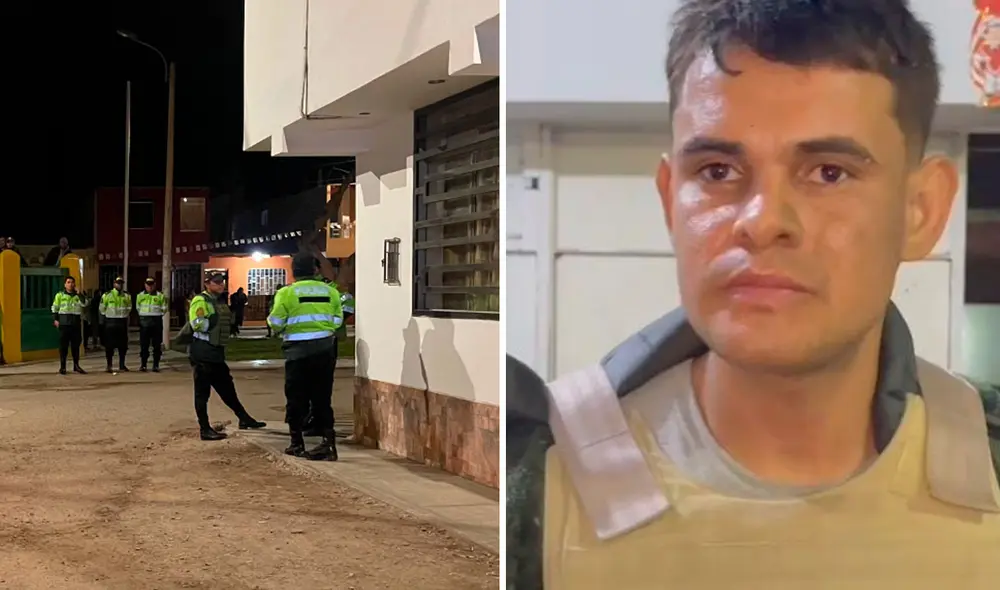 Presunto sicario intentó huir de la PNP. Foto: composición LR/PNP Presunto sicario intentó huir de la PNP. Foto: composición LR/PNP