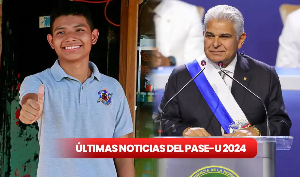 La Beca PASE-U tendrá una serie de cambios durante el Gobierno de José Raúl Mulino. Foto: composición LR / IFARHU / Presidencia de Panamá