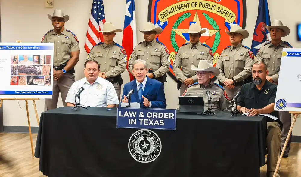 El Tren de Aragua es una peligrosa organización criminal originaria de Venezuela que se ha expandido a varios países del mundo. Foto: Captura de conferencia de prensa
