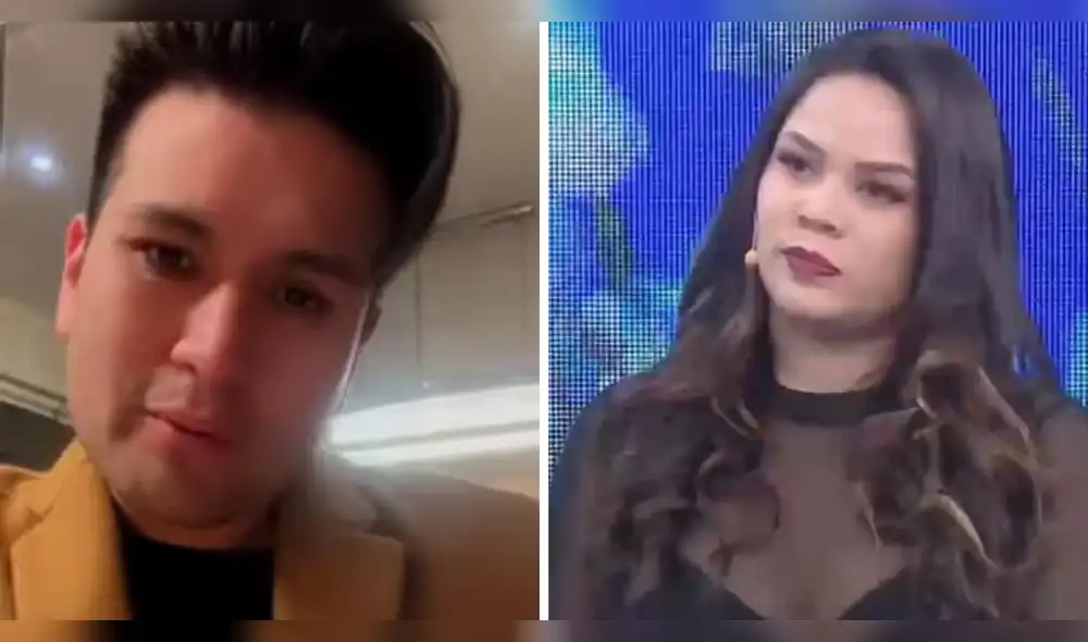 Andrea San Martín aparece en 'Magaly TV, La Firme' y desmiente a Deyvis Orosco sobre videollamada. Foto: Composición LR