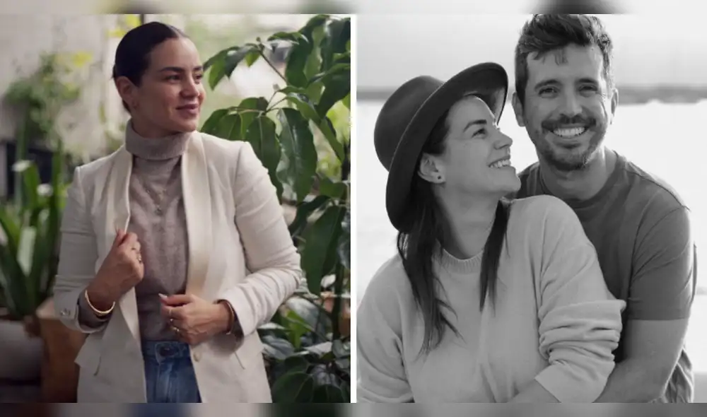 María Paz Gonzáles en un podcast de 2022 reafirma la confianza que tiene a su esposo Jesús Alzamora. Foto: Composición LR / Instagram