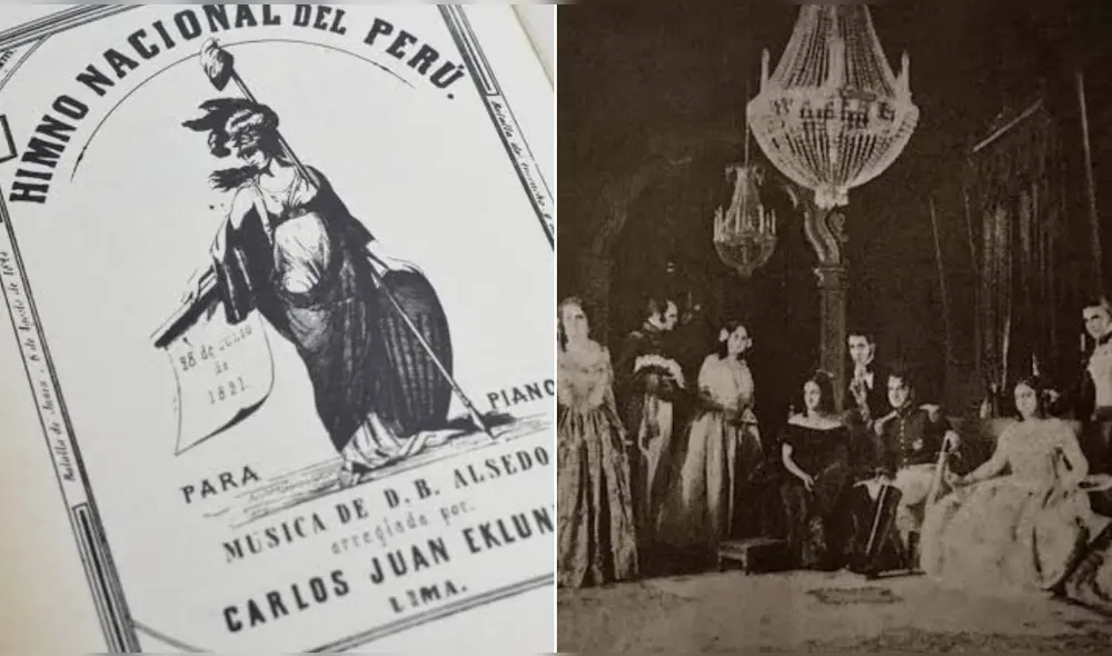 Este 23 se septiembre el Himno Nacional se entonará como hace 203 años. Foto: Composición LR