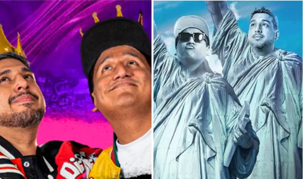 Ricardo Mendoza y Jorge Luna unos exitosos comediantes nacionales. Foto: Hablando Huevadas/Instagram