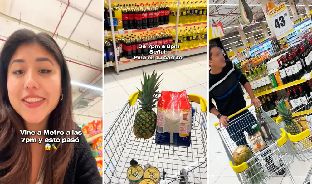 La joven se mostró impresionada al chocar su coche con una persona que no esperaba. Foto: composición LR/TikTok/@perusabebien