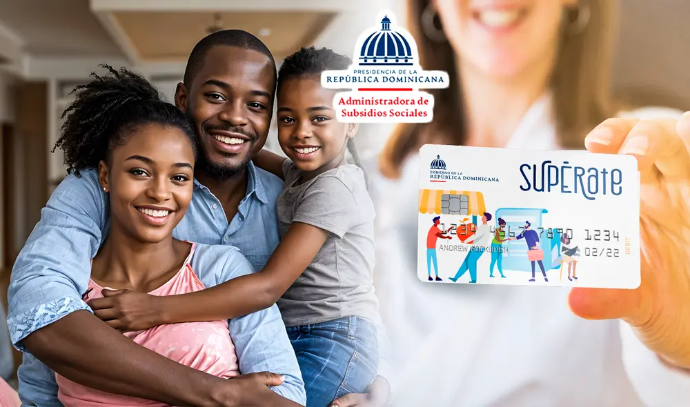 La Tarjeta Supérate con chip se empezó a entregar este 17 de septiembre. Foto: composición LR/Freepik/Adess
