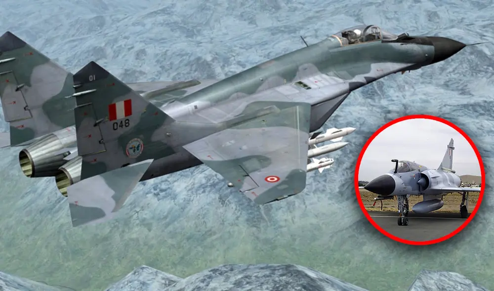 La Fuerza Aérea del Perú cuenta con aviones supersónicos de combate esenciales para la defensa aérea del país. Foto: composición LR/difusión La Fuerza Aérea del Perú cuenta con aviones supersónicos de combate esenciales para la defensa aérea del país. Foto: composición LR/difusión