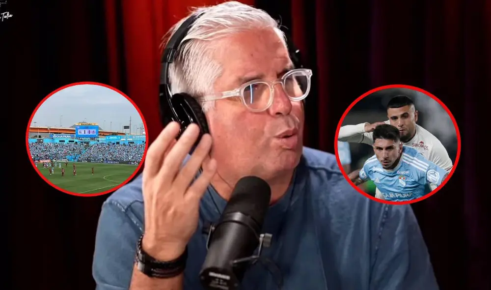 Diego Rebagliati prefiere que el Cristal vs Universitario se juegue en el Estadio Nacional de Lima. Foto: composición LR/captura de 'D&T'/Luis Jiménez/GLR Diego Rebagliati prefiere que el Cristal vs Universitario se juegue en el Estadio Nacional de Lima. Foto: composición LR/captura de 'D&T'/Luis Jiménez/GLR