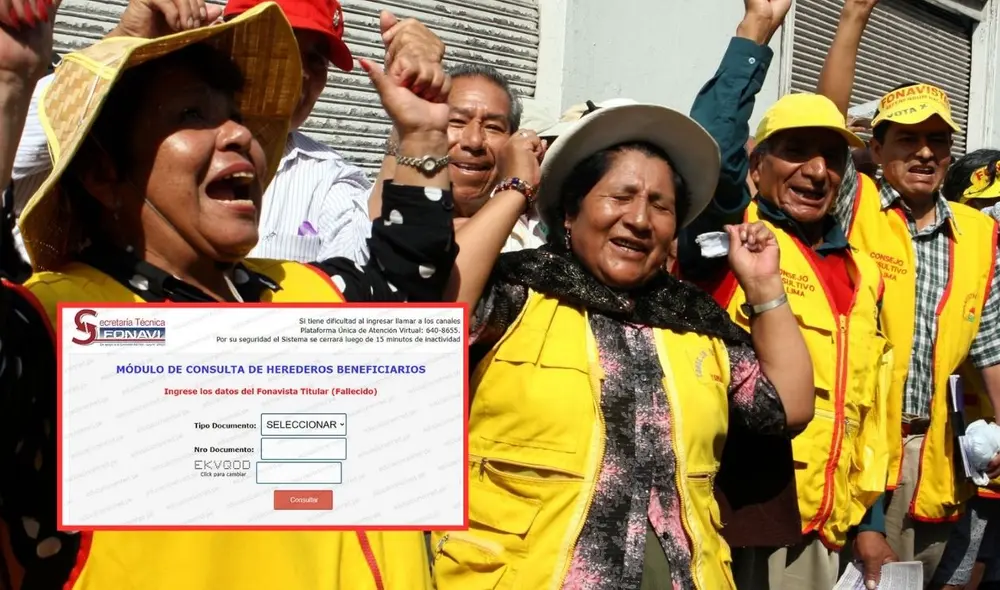 Fonavi comenzó con el pago del grupo de Reintegro 2 en agosto de 2024. Foto: Andina Fonavi comenzó con el pago del grupo de Reintegro 2 en agosto de 2024. Foto: Andina