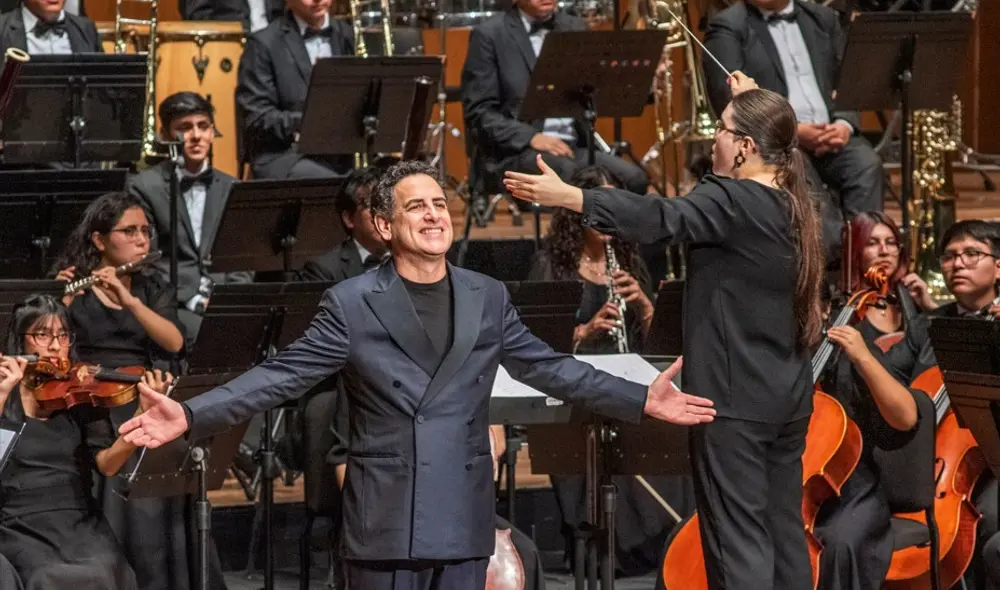 juan Diego Flórez y Sinfonía por el Perú. juan Diego Flórez y Sinfonía por el Perú.