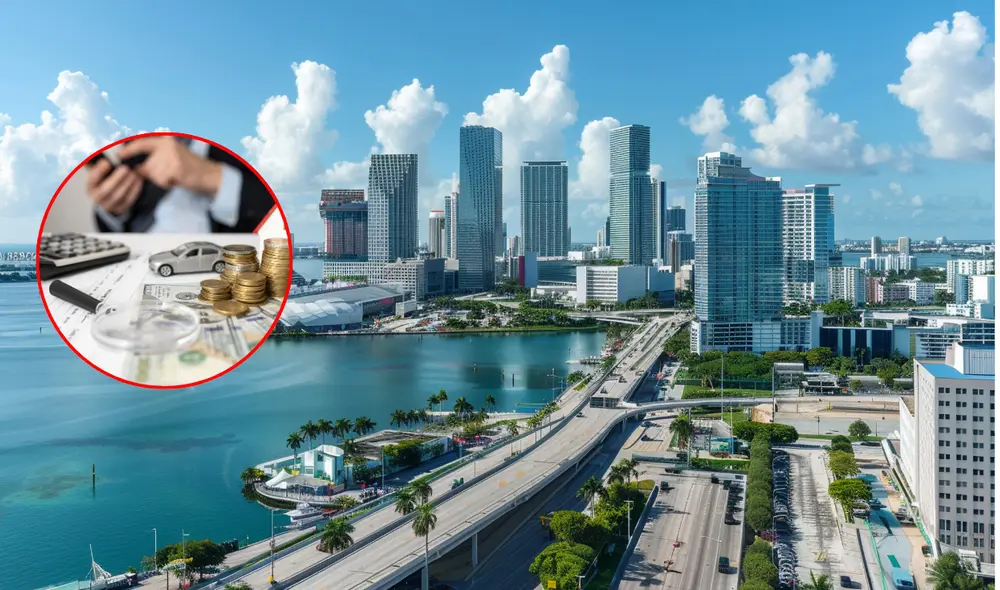 Crédito hipotecario en Miami, la ciudad más importante de Florida. Foto: composición LR/Freepik/Andina
