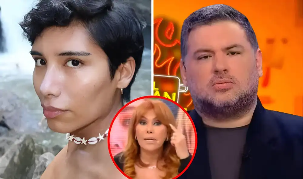 Magaly Medina arremete contra tiktoker que acusó a Javier Masías de acoso. Foto: composición LR