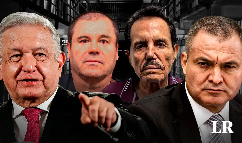 Las tensiones en el gobierno mexicano se han intensificado debido a acusaciones de su cercanía con el  crimen organizado. Foto: Composición LR/Jazmin Ceras