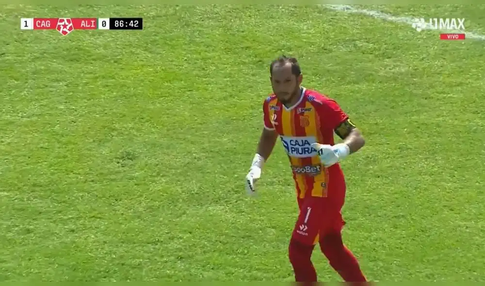 Pato Álvarez es en el encargado de patear penales en Atlético Grau. Foto: captura de L1 MAX