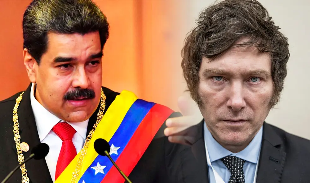 Regimen venezolano anuncia orden de captura contra Javier Milei este miércoles 18 de septiembre. Foto: composición LR Regimen venezolano anuncia orden de captura contra Javier Milei este miércoles 18 de septiembre. Foto: composición LR