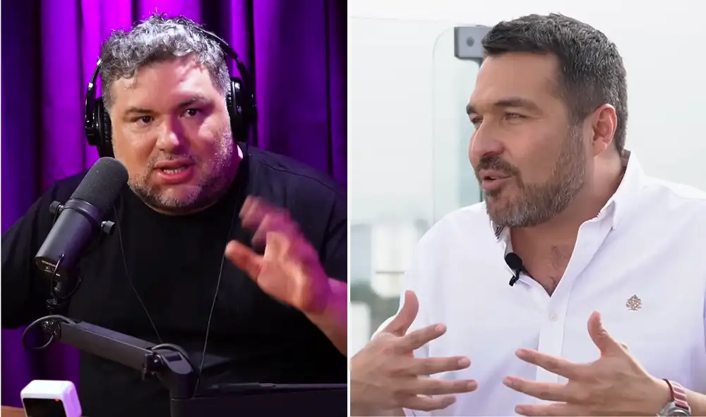 Giacomo Bocchio y Javier Masías trabajan juntos en 'El gran chef: famosos'. Foto: Composición LR/Captura Youtube