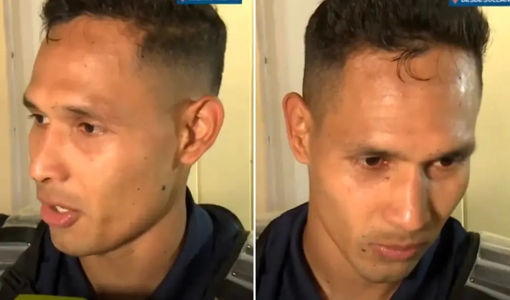 Jugador de Alianza Lima habla sobre la derrota. Foto: captura Jugador de Alianza Lima habla sobre la derrota. Foto: captura