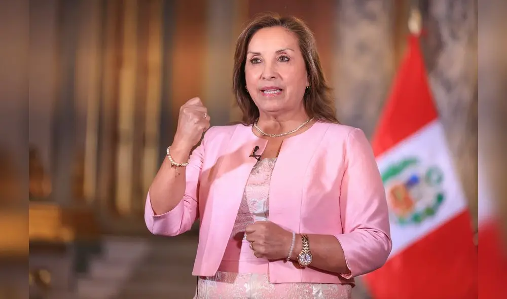 Se molestó. Boluarte se queja de que un sector del Congreso no la deje viajar. “No cederemos al cálculo político”, aseguró.