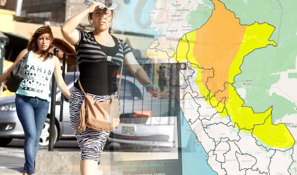 En la selva peruana se espera escasa nubosidad y vientos de hasta 40 kilómetros por hora. Foto: composición LR/Andina/Senamhi