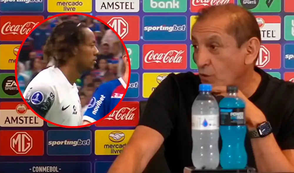 Ramón Díaz dirigió a André Carrillo en Al-Hilal de Arabia Saudita. Foto: composición LR/ESPN