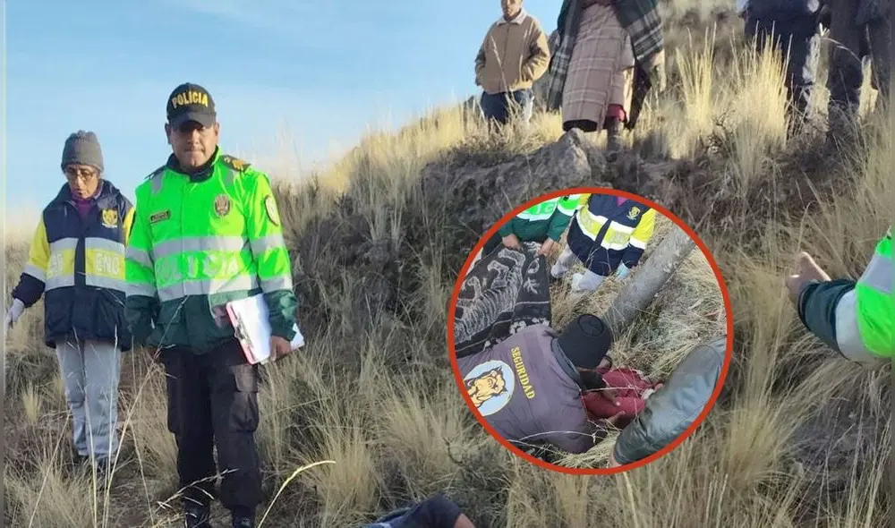 Puno. Víctimas fueron encontradas con visibles lesiones causadas por los rayos. Foto: composición LR/PNP Puno. Víctimas fueron encontradas con visibles lesiones causadas por los rayos. Foto: composición LR/PNP