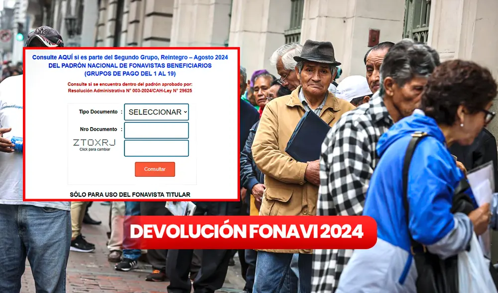 Lista 21 del Fonavi prevé su publicación a finales de 2024. Foto: composición LR/Andina/Fonavi Lista 21 del Fonavi prevé su publicación a finales de 2024. Foto: composición LR/Andina/Fonavi