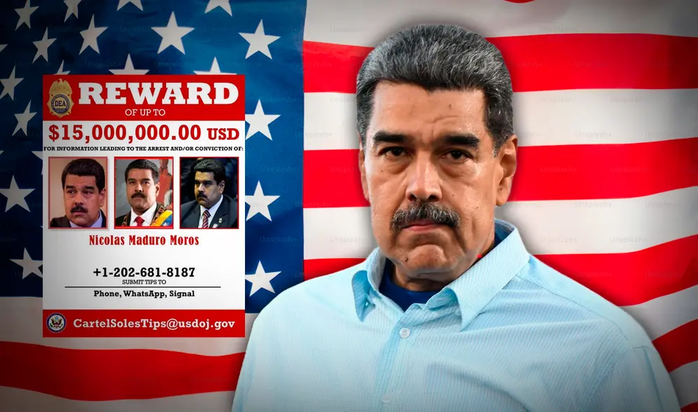 El senado de Estados Unidos propone aumentar la recompensa contra Nicolás Maduro a 100 millones de dólares. Foto: composición LR/BBC/Freepik El senado de Estados Unidos propone aumentar la recompensa contra Nicolás Maduro a 100 millones de dólares. Foto: composición LR/BBC/Freepik